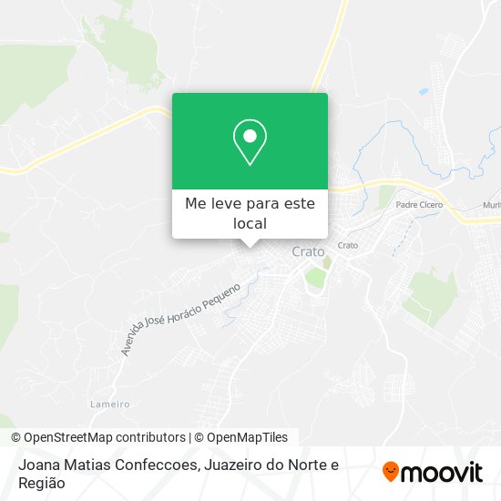 Joana Matias Confeccoes mapa