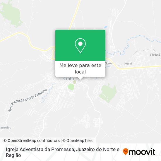 Igreja Adventista da Promessa mapa
