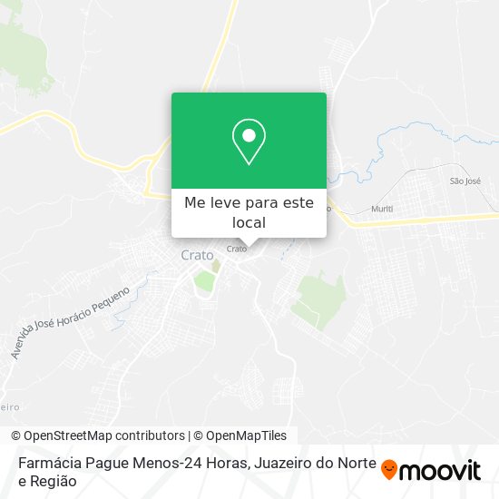 Farmácia Pague Menos-24 Horas mapa