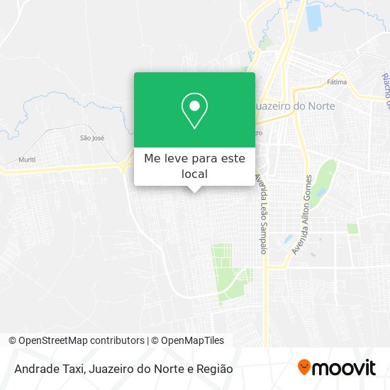 Andrade Taxi mapa