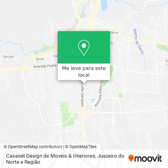 Casaset Design de Moveis & Interiores mapa