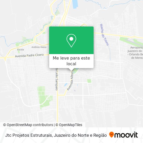 Jtc Projetos Estruturais mapa