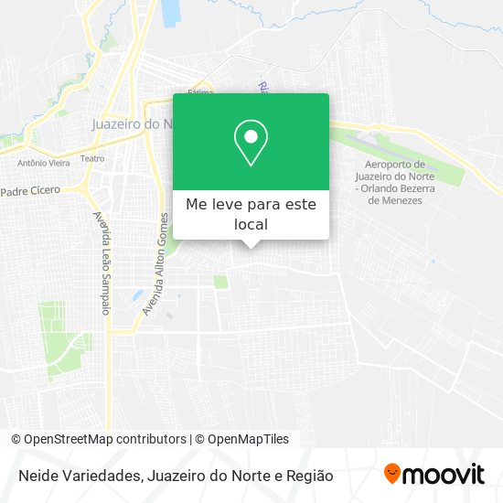 Neide Variedades mapa