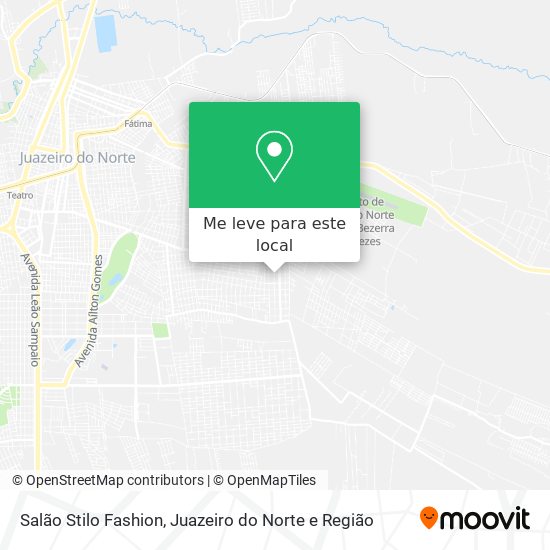 Salão Stilo Fashion mapa