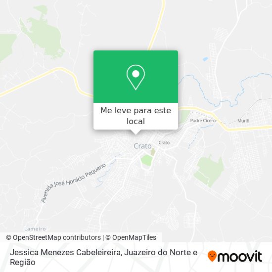 Jessica Menezes Cabeleireira mapa