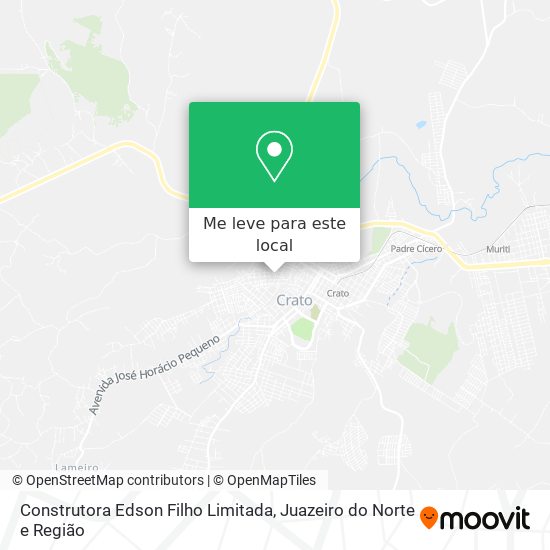 Construtora Edson Filho Limitada mapa