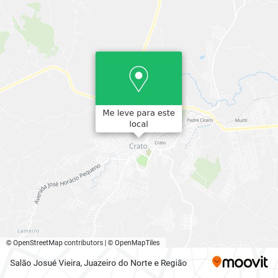 Salão Josué Vieira mapa