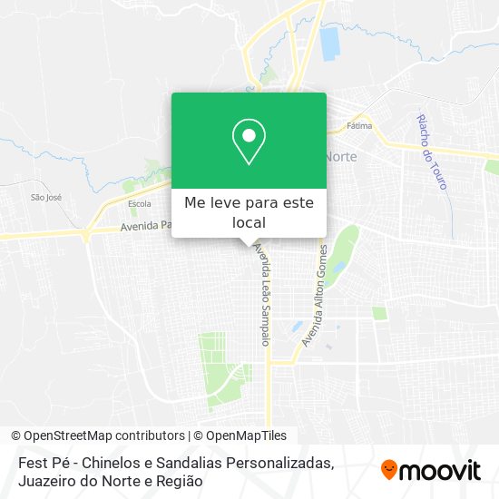 Fest Pé - Chinelos e Sandalias Personalizadas mapa