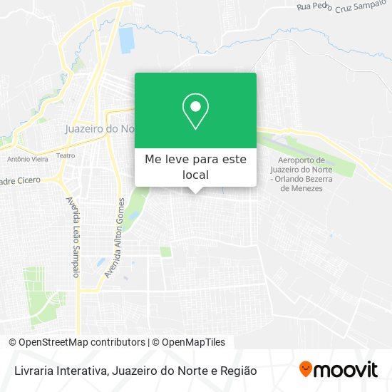 Livraria Interativa mapa