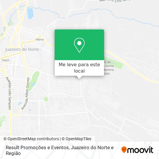 Result Promoções e Eventos mapa