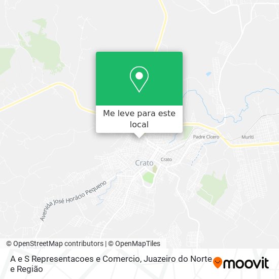 A e S Representacoes e Comercio mapa