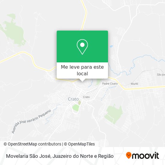 Movelaria São José mapa