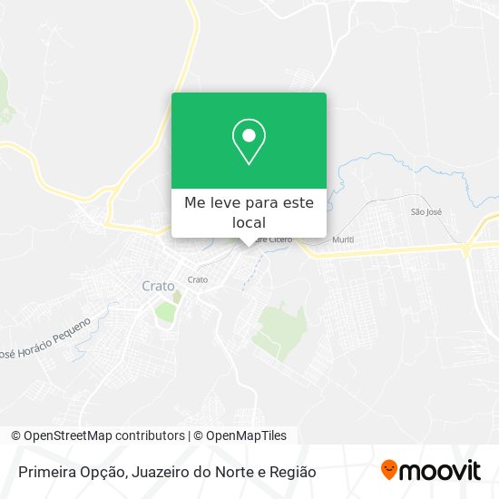 Primeira Opção mapa