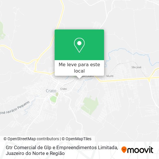 Gtr Comercial de Glp e Empreendimentos Limitada mapa