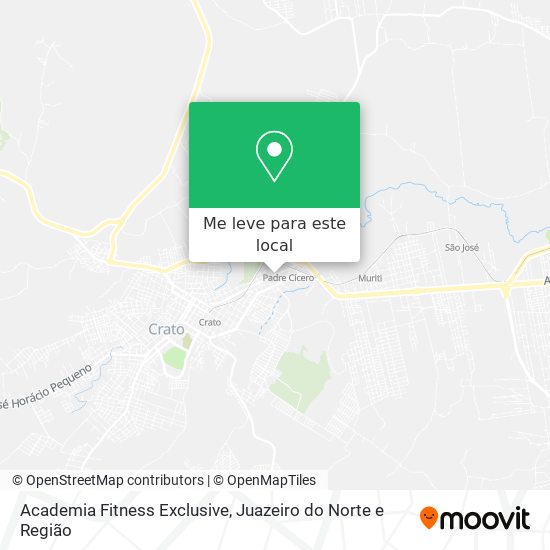 Academia Fitness Exclusive mapa