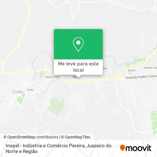 Inopel - Indústria e Comércio Pereira mapa