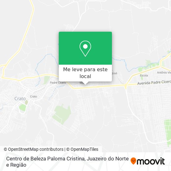 Centro de Beleza Paloma Cristina mapa