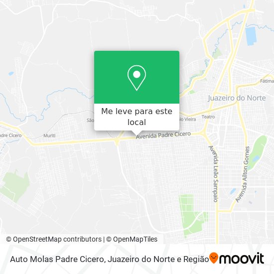 Auto Molas Padre Cicero mapa