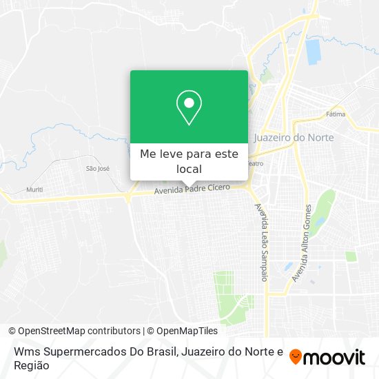 Wms Supermercados Do Brasil mapa