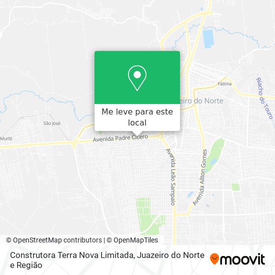 Construtora Terra Nova Limitada mapa