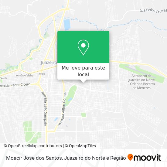 Moacir Jose dos Santos mapa