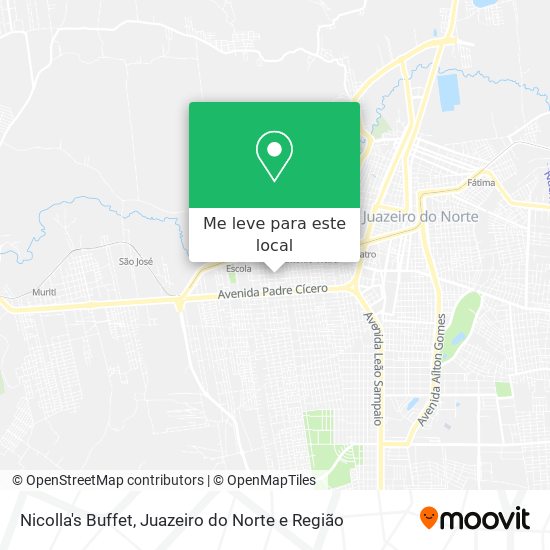 Nicolla's Buffet mapa