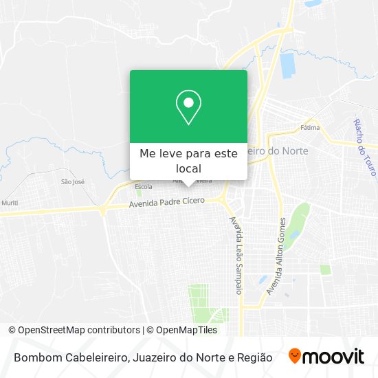 Bombom Cabeleireiro mapa