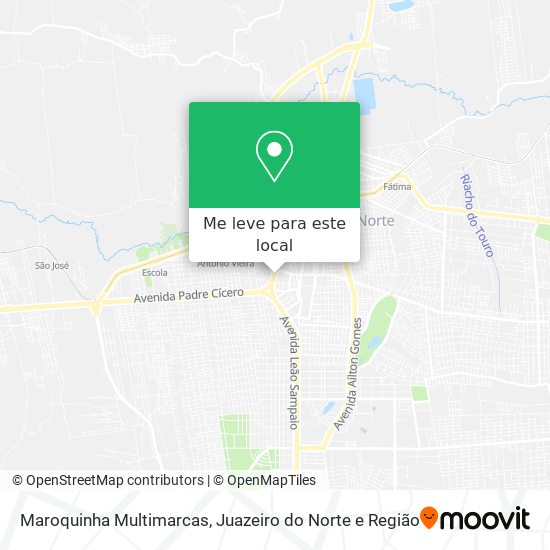 Maroquinha Multimarcas mapa