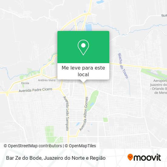Bar Ze do Bode mapa
