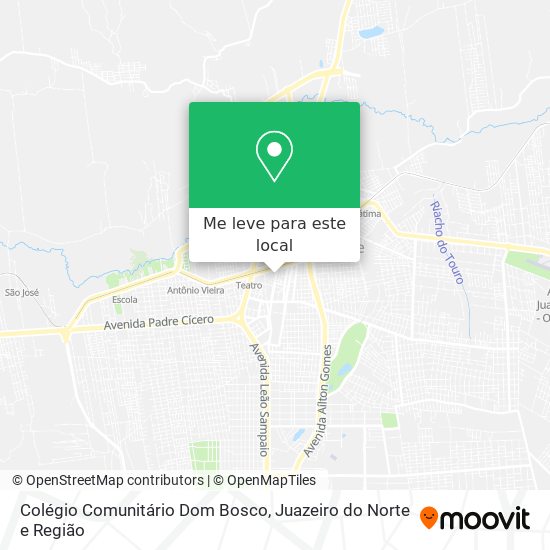 Colégio Comunitário Dom Bosco mapa