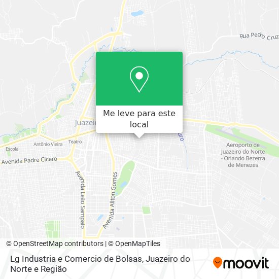 Lg Industria e Comercio de Bolsas mapa
