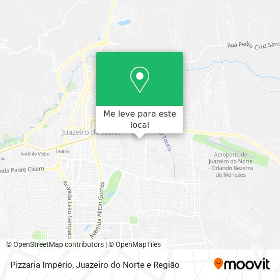 Pizzaria Império mapa