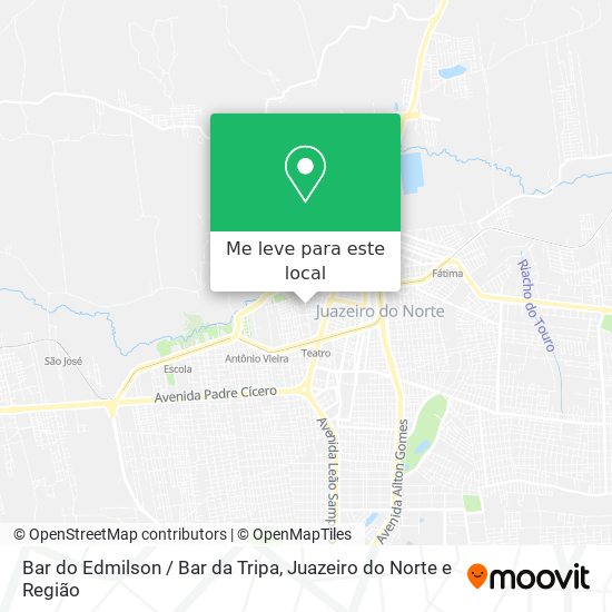 Bar do Edmilson / Bar da Tripa mapa