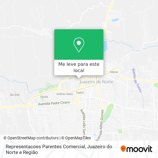 Representacoes Parentes Comercial mapa