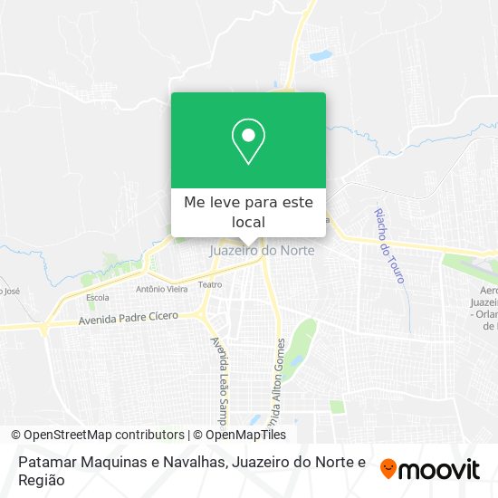 Patamar Maquinas e Navalhas mapa