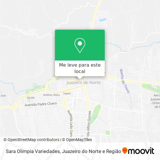Sara Olimpia Variedades mapa