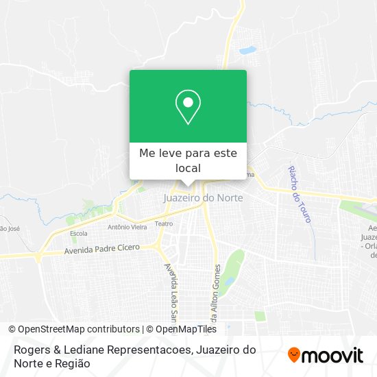 Rogers & Lediane Representacoes mapa