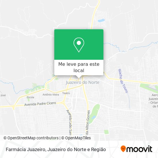 Farmácia Juazeiro mapa