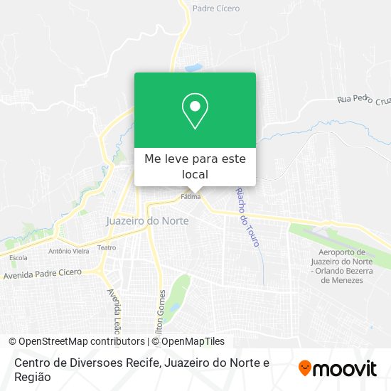 Centro de Diversoes Recife mapa