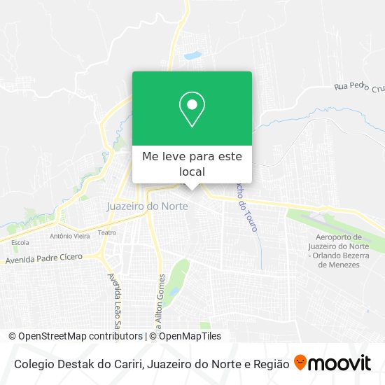 Colegio Destak do Cariri mapa