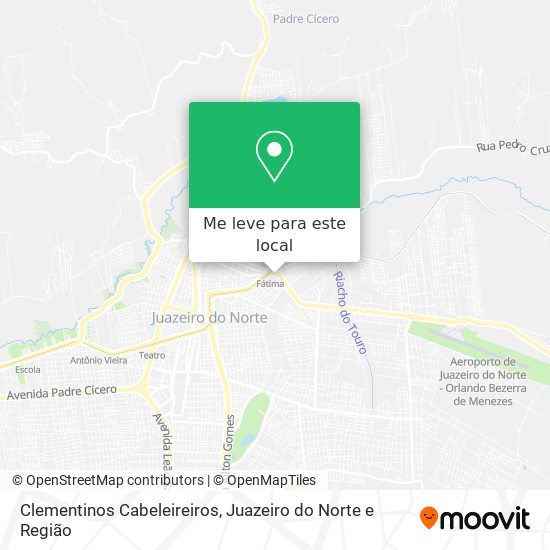 Clementinos Cabeleireiros mapa