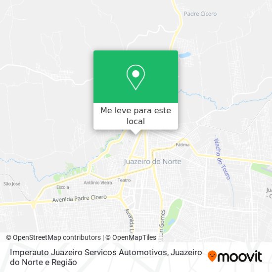 Imperauto Juazeiro Servicos Automotivos mapa