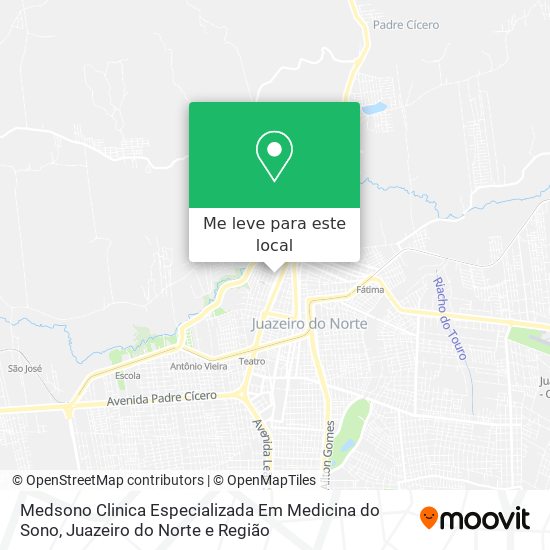 Medsono Clinica Especializada Em Medicina do Sono mapa