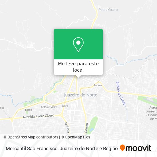 Mercantil Sao Francisco mapa