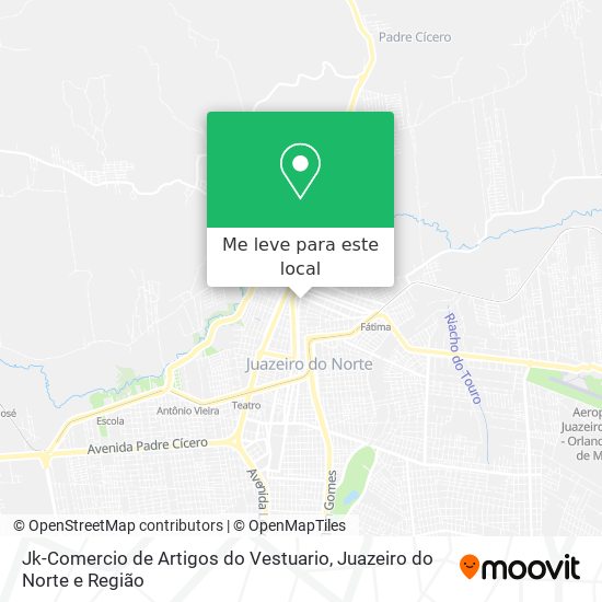 Jk-Comercio de Artigos do Vestuario mapa