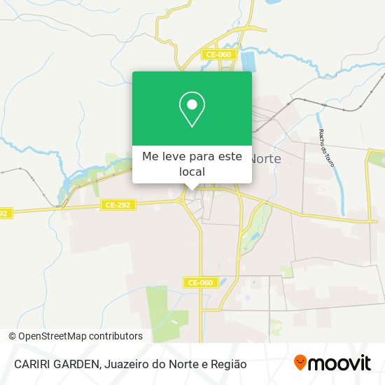 CARIRI GARDEN mapa