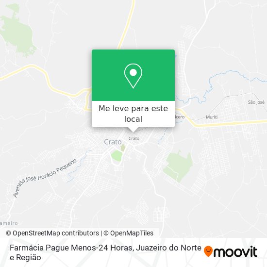 Farmácia Pague Menos-24 Horas mapa