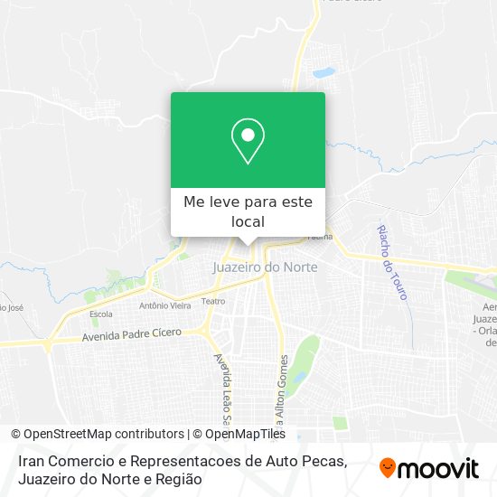 Iran Comercio e Representacoes de Auto Pecas mapa