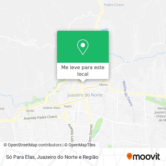 Só Para Elas mapa