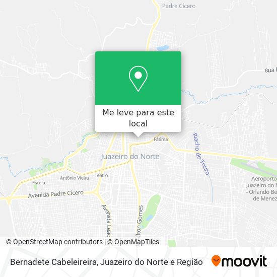 Bernadete Cabeleireira mapa